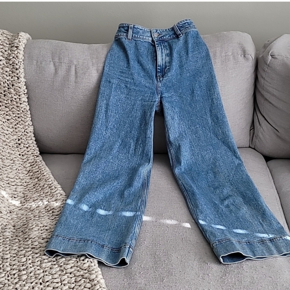 &other stories blue jeans Size 0